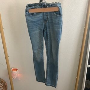 Size 8 boys skinny Cat and Jack light wash blue jeans